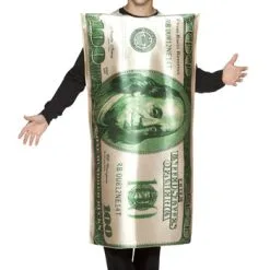 100 Dollar Bill Costume