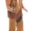 Cowboy Leather Vest/Chaps Set Adult Costume