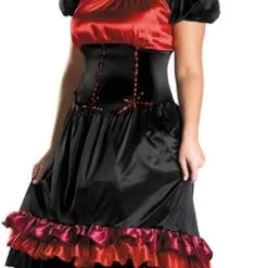 Can Can Cutie Plus Size Adult Costume