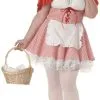 Lacey Red Riding Hood Adult Plus Costume