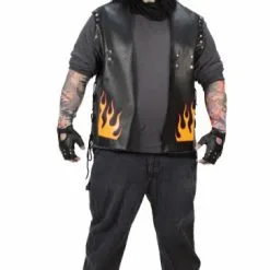 Biker's Brigade Plus Adult Costume