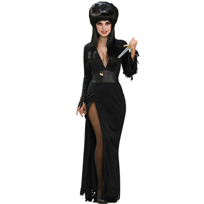 Elvira Grand Heritage Collection Elvira Adult Costume 1 Elvira Grand Heritage Collection Elvira Adult Costume