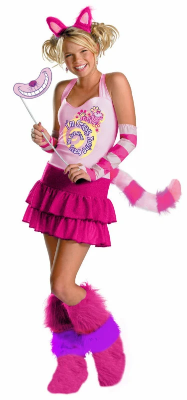 Alice In Wonderland Cheshire Cat Adult Costume 1 Alice In Wonderland Cheshire Cat Adult Costume