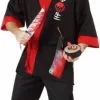 Psycho Sushi Chef Adult Costume
