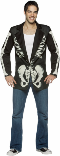 Bones Blazer Adult Costume 1 Bones Blazer Adult Costume