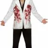 Bullets Blazer (White) Adult Costume