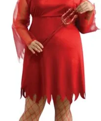 Devilina Plus Adult Costume