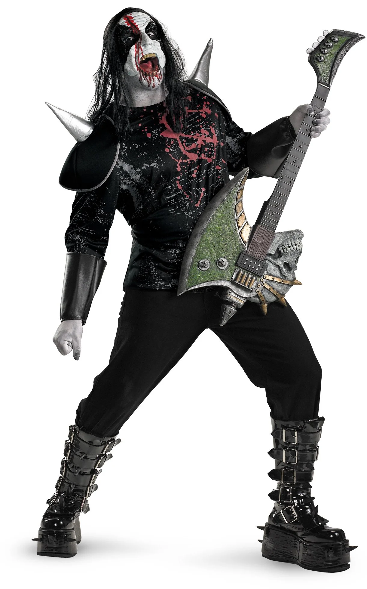 Metal Mayhem Plus Adult Costume 1 Metal Mayhem Plus Adult Costume