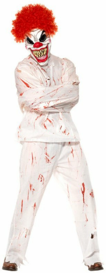 Crazed Lunatic Adult Costume 1 Crazed Lunatic Adult Costume