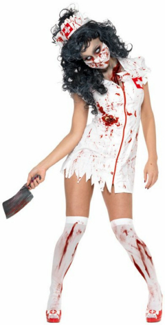 Zombie Nurse Adult Costume 1 Zombie Nurse Adult Costume