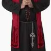 Sinister Minister Adult Plus Costume