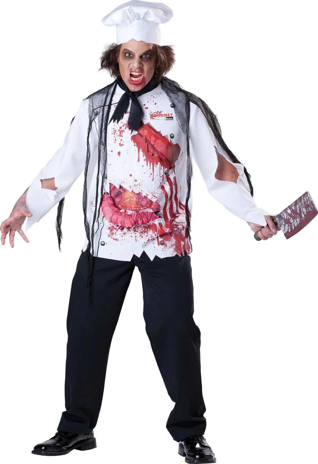 GOREmet Chef Adult Costume 1 GOREmet Chef Adult Costume