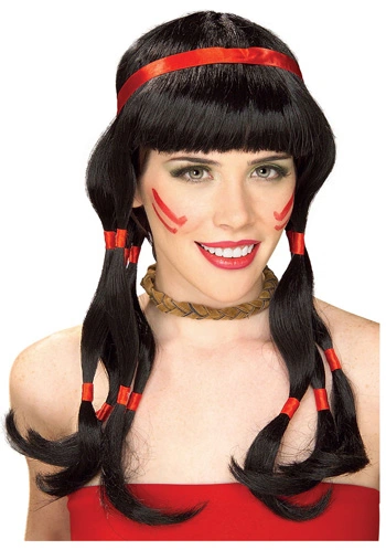 Women's Indian Princess Wig 1 Women's Indian Princess Wig