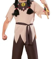 Boys Native American Warrior Costume