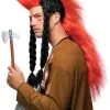 American Indian Mohawk Wig With Braids