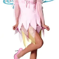 Pink Nymph Fairy Sexy Adult Costume