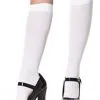 White Knee High Stockings