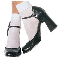 White Dorothy Socks