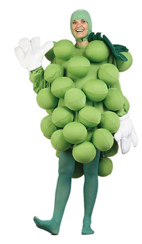 Adult Green Grapes Costume 1 Adult Green Grapes Costume