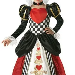 Child Deluxe Queen Of Hearts Costume