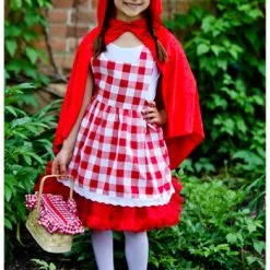 Kids Red Riding Hood Tutu Costume