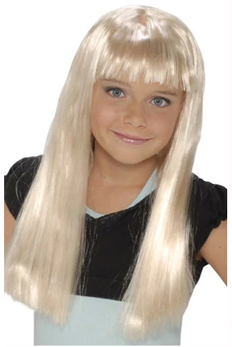 Child Blonde Alice Wig 1 Child Blonde Alice Wig