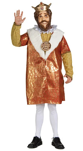 Deluxe Burger King Costume 1 Deluxe Burger King Costume