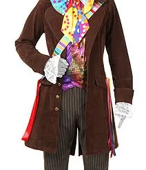 Deluxe Plus Size Mad Hatter Costume
