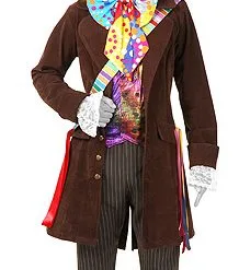 Mens Deluxe Mad Hatter Costume