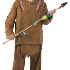 Plus Size Deluxe Mens Indian Costume