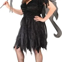 Midnight Fairy Plus Size Adult Costume