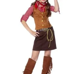 Girls Gun Slinger Costume