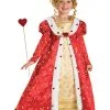 Girls Red Heart Princess Costume