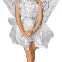 Kids White Pixie Costume