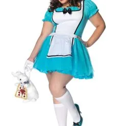 Plus Size Enchanted Alice Costume