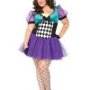 Plus Size Miss Mad Hatter Costume