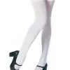 Plus Size Thigh High White Stockings