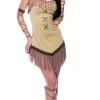 Native Maiden Adult Costume Large