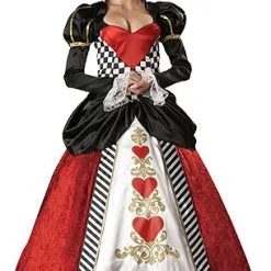 Deluxe Queen Of Hearts Adult Costume