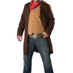 Plus Size Rawhide Cowboy Costume