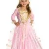 Girls Rose Princess Costume