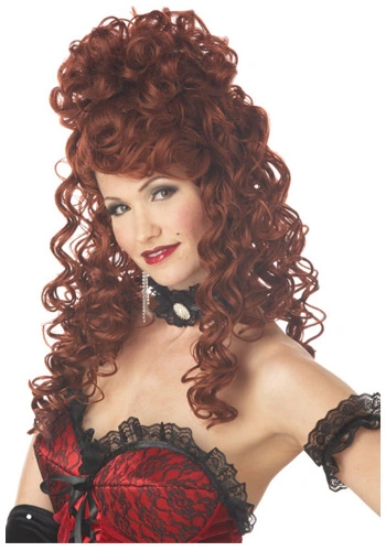 Saloon Girl Wig -Fairytale & Storybook Shop saloon madame wig