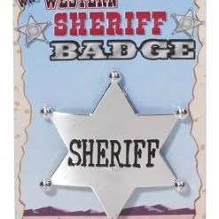 Wild West Sheriff Badge