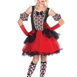 Teen Playing Card Queen Costume